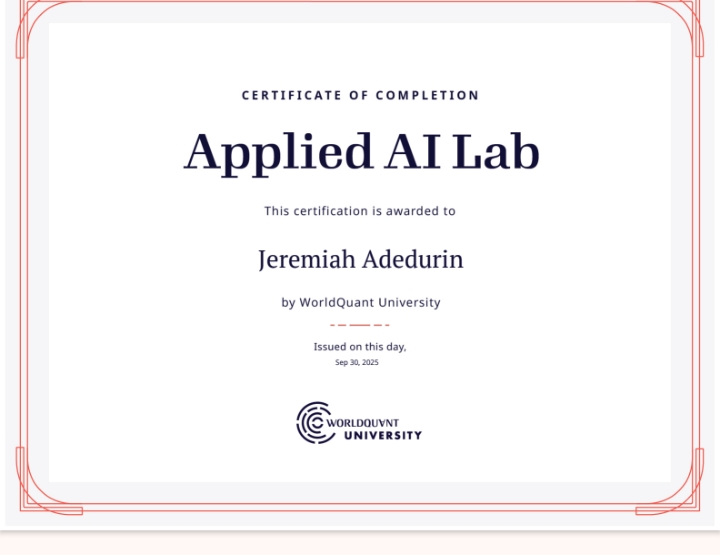 IBM AI/ML Engineering Certificate